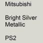 Preview: Mitsubishi, Bright Silver Metallic, PS2.